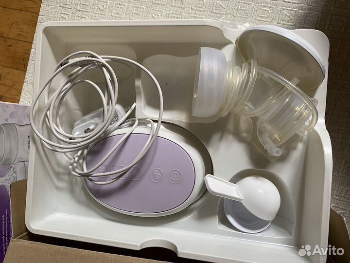 Бутылочки avent, молокоотсос 2в1