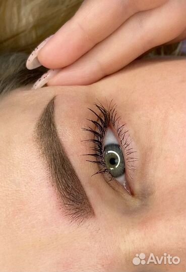 Брови, перманент