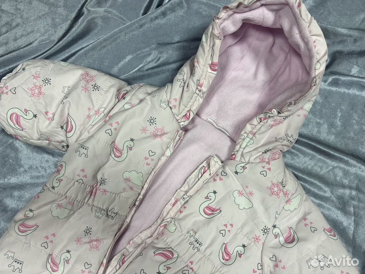 Комбинезон детский зимний 80 девочка