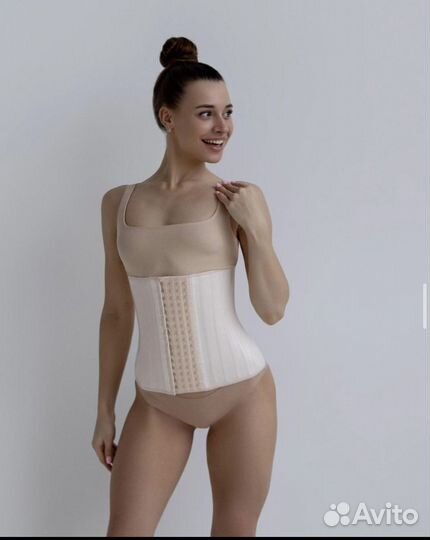 Фитнес корсет моделирующий Your Line бежевый S-M