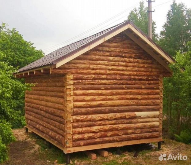 Сруб бани 6х4м, с Доставкой