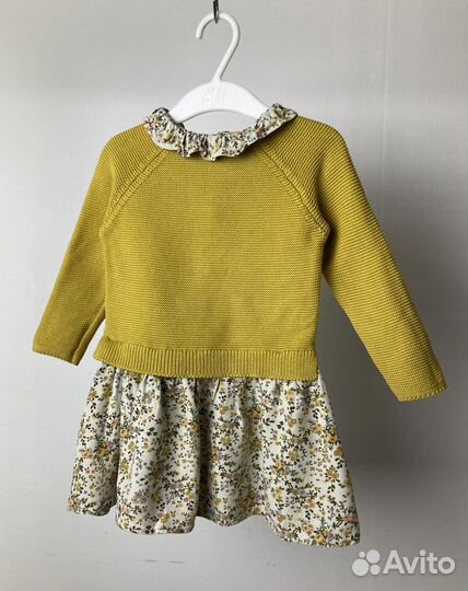 Фирменные вещи пакетом девочке 80 hm zara