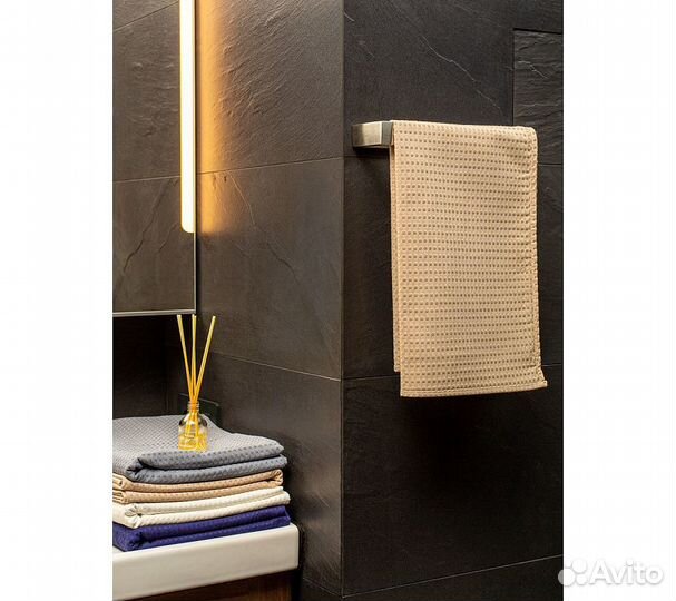 Комплект полотенец вафельных Home One 80х150 (2шт)