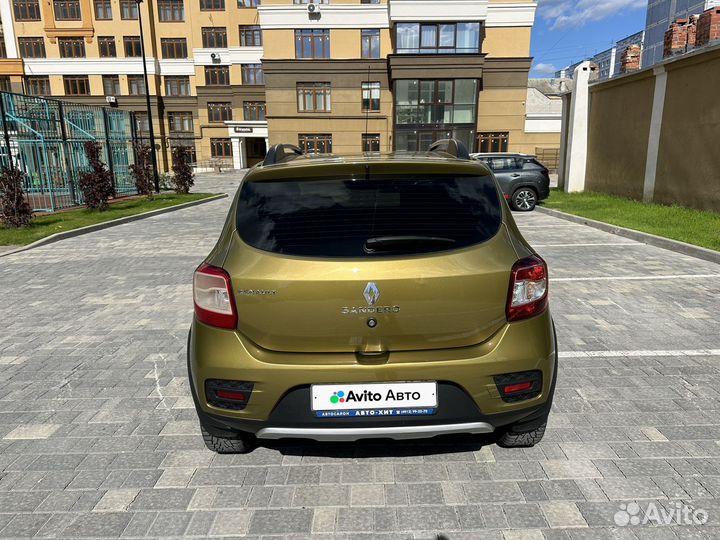 Renault Sandero Stepway 1.6 МТ, 2015, 98 578 км