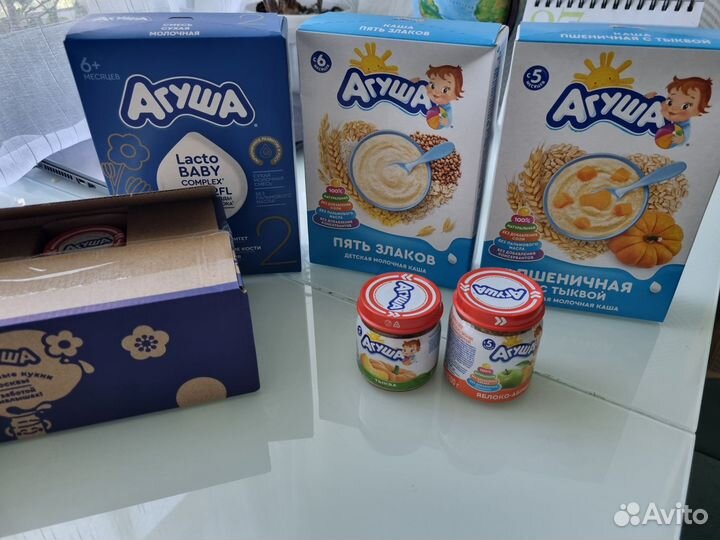 Детское питание агуша