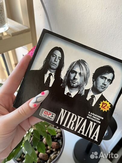 Музыкальный CD MP3 диск группы Nirvana