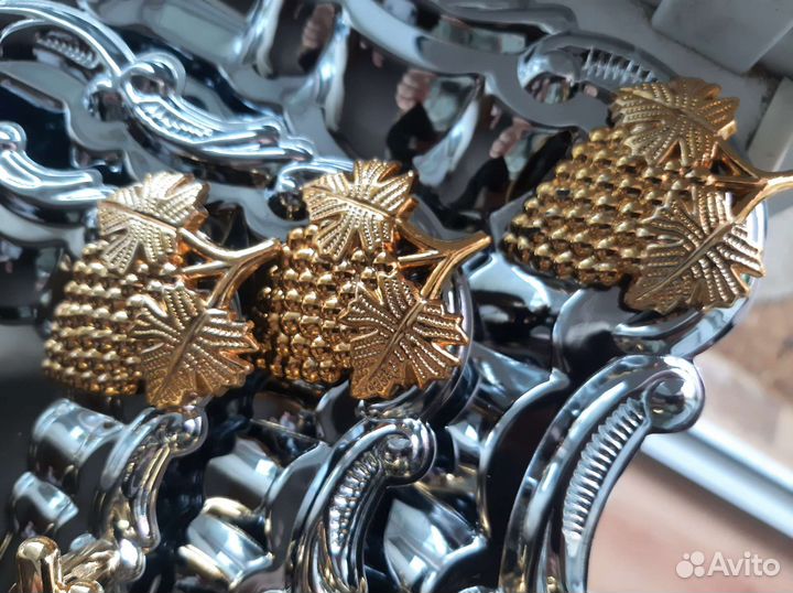 Bergner набор подносов из хромированной стали