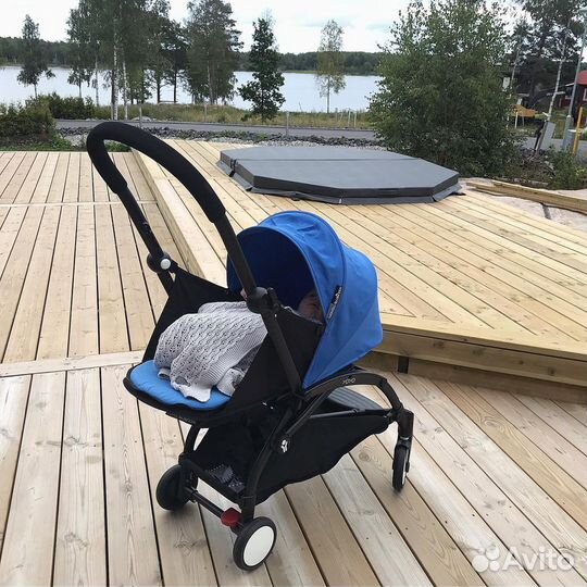 Прокат аренда Коляска yoyo+ original синяя