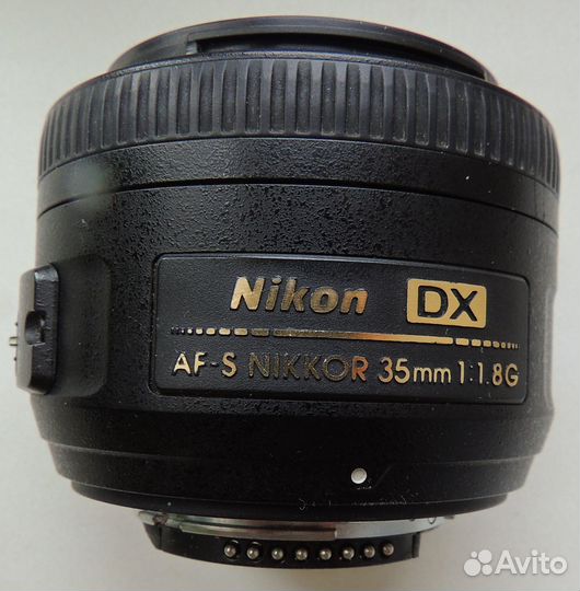 Nikon Nikkor 35 mm 1.8G. Без автофокуса