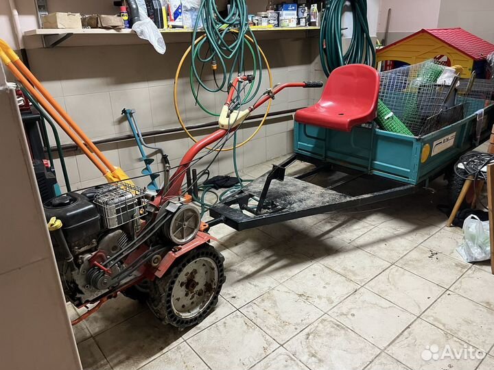 Двигатель Briggs & Stratton 800 (206cc) с прицепом