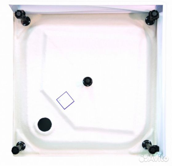 Поддон душевой Freya NEW, квадратный, акрил, 90х90