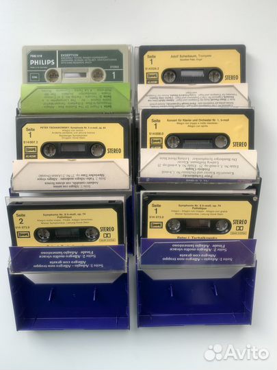 Аудиокассеты с записью классической музыки