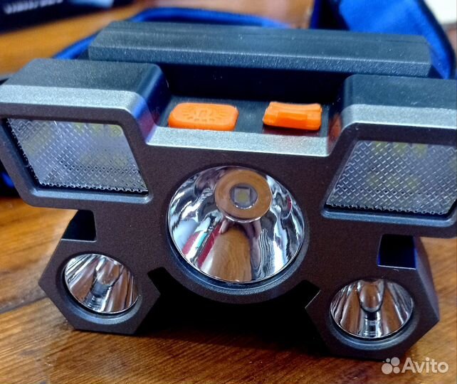 Налобный фонарик яркий луч