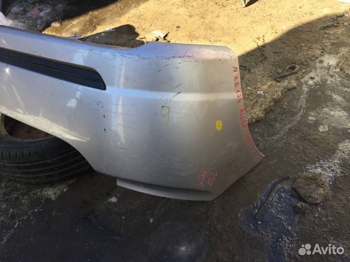 Бампер задний Toyota Alex NZE124/ZZE