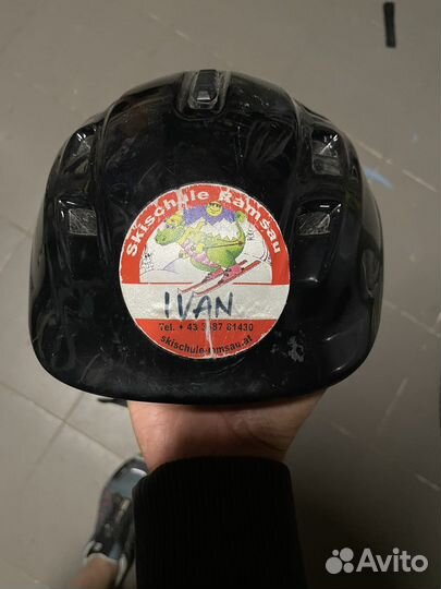 Горнолыжный шлем Uvex 51-56 черный