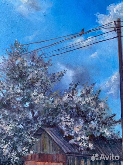 Картина маслом на холсте 