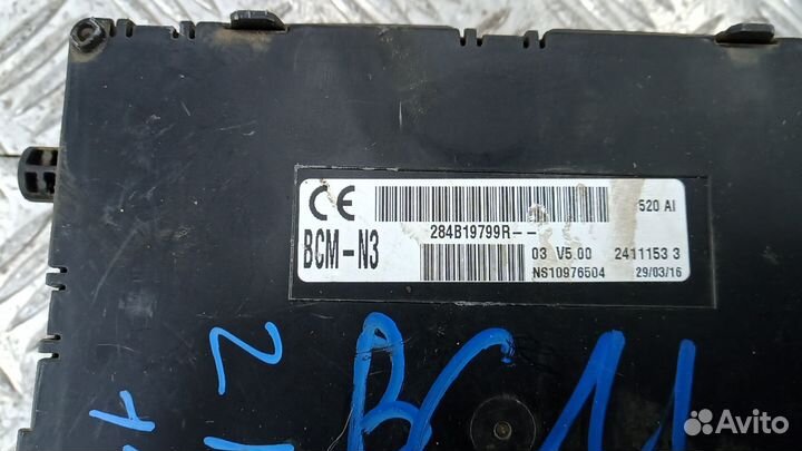 Блок управления бортовой сети Opel Movano