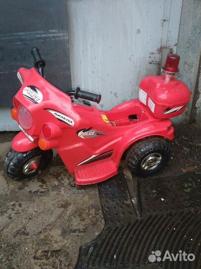 Детские велосипед, электромотоцикл