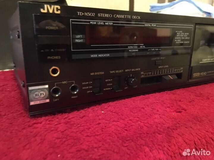 Кассетная дека JVC X510