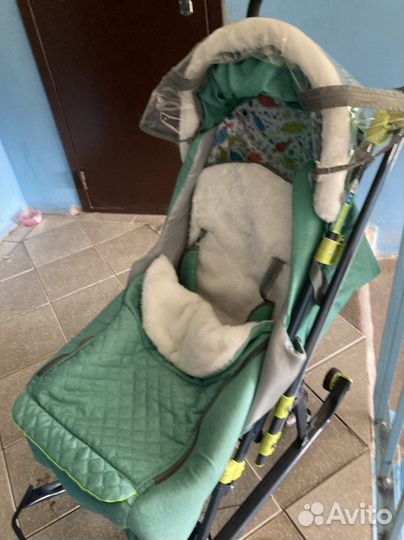 Санки коляска nika kids