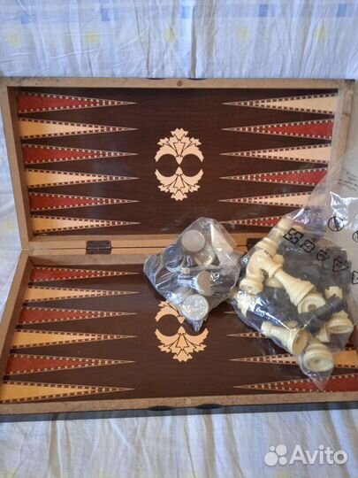 Шахматы-нарды турецкие в двух комплектах