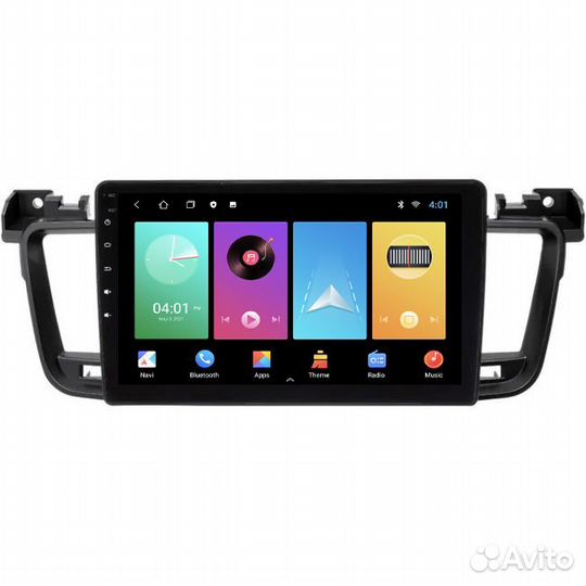 Штатная магнитола для Peugeot 508 на Android
