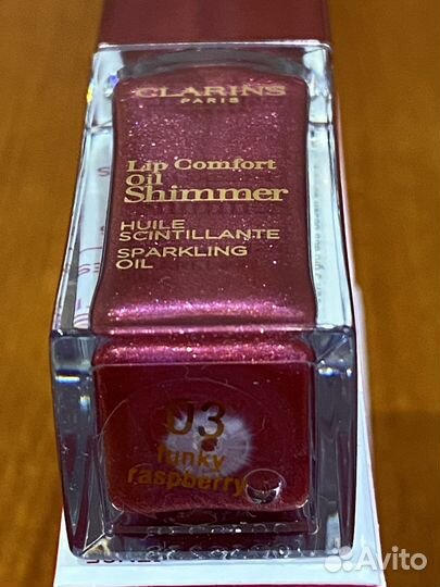 Мерцающее масло для губ Clarins