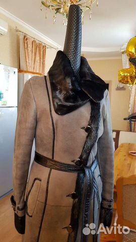 Belucci дубленка натуральная 44/46