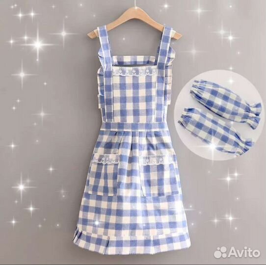 Кухонный фартук новый хлопок