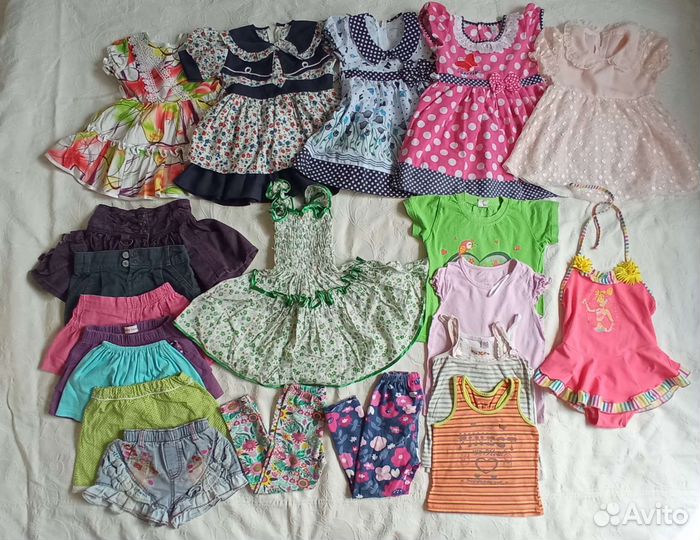 Пакетом летняя одежда на 3-4 года