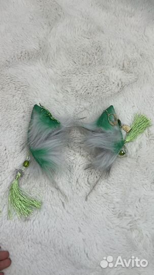 Уши аниме косплей