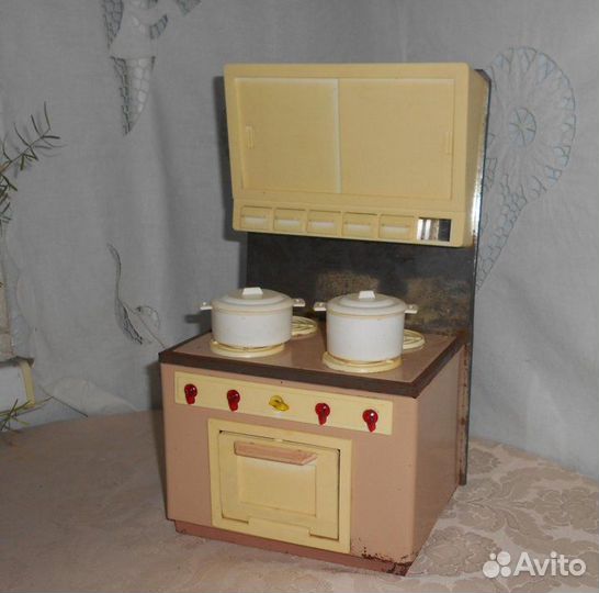 Кукольная плита. Кухня для куклы. СССР