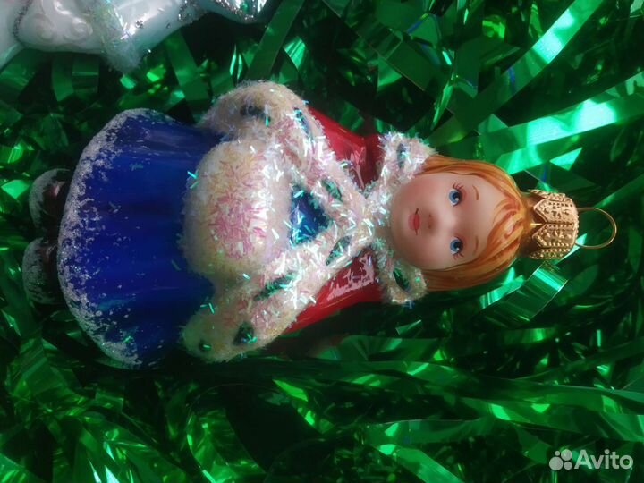 Елоч. игрушки ариэль герои сказки Снежная королева