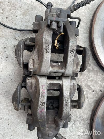 W211 суппорта задние под вентилируемые диски