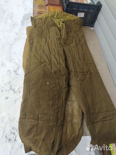 Стëганые ватные штаны