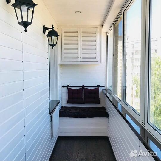 Холодное и теплое остекление балкона