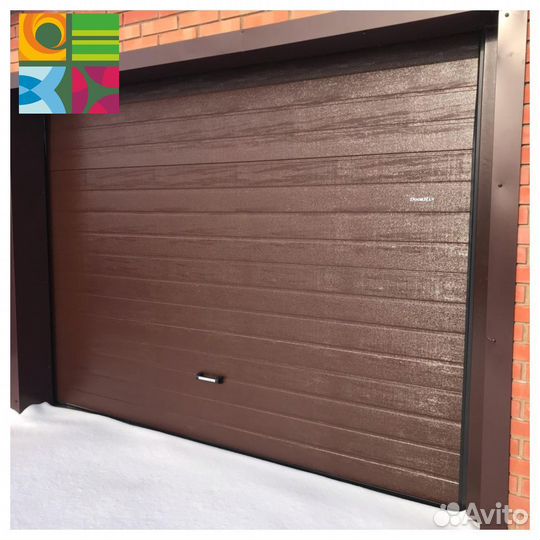 Секционные ворота alutech