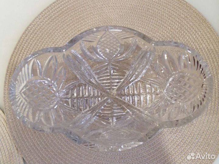 Хрустальная ладья СССР большая
