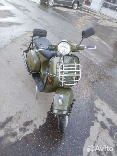 Vespa px lml star 200 с прицепом Енот