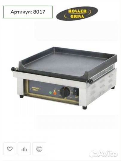 Rollel поверхность жарочная