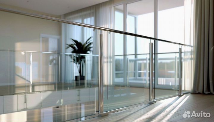 Стеклянные ограждения с гарантией