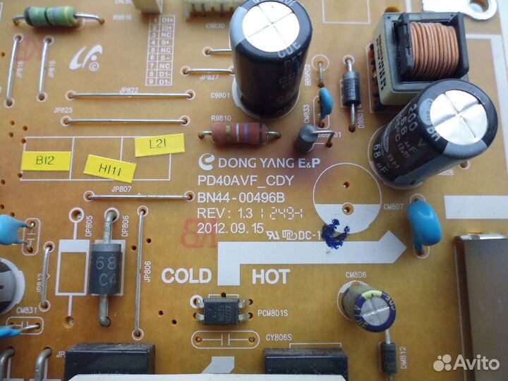 Блок питания BN44-00496B от Samsung UE39EH5003W