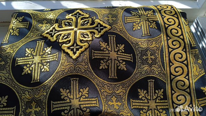 Дьяконское новое облачение парча