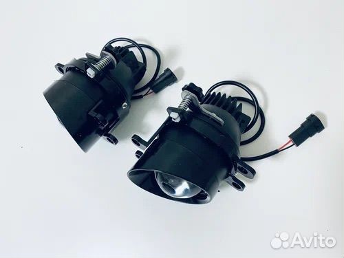 Противотуманные фары би линзы на Toyota-Lexus