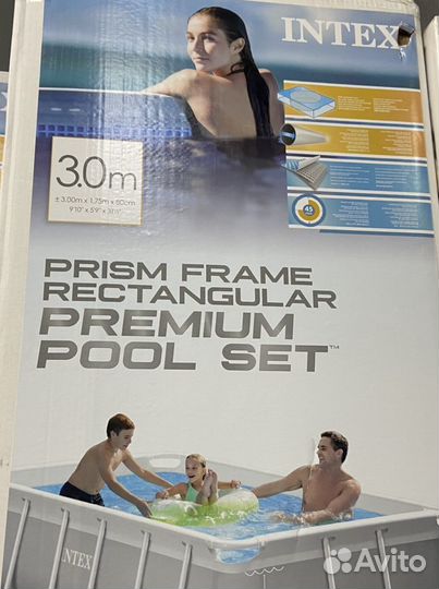 Каркасный бассейн intex