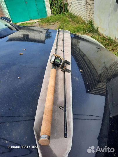 Спининг с катушкой бу