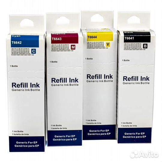 Чернила Refill Ink для принтеров Epson L100, L200