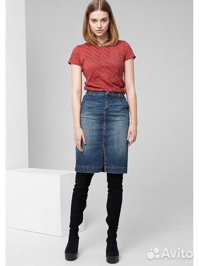 Новая джинсовая юбка S.Oliver