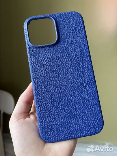 Чехол на iPhone 13 pro max кожа