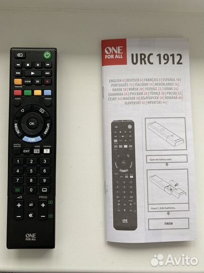 Пульт ду One For All URC1912 для тв sony